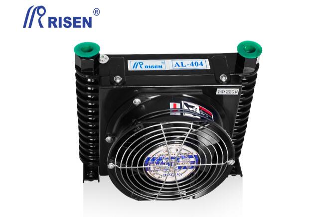 RISEN日森风冷却器/片液压散热器AL404T-CA/系统数控机床油风扇