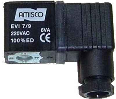 意大利AMISCO 电磁阀线圈 EVI 7/9 24VDC 6.5W 内孔9MM