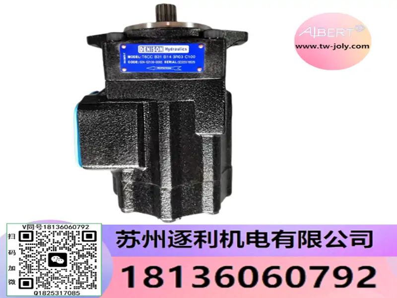 美国ALBERT艾伯特液压油泵T6C-010-2R02-B1A1,T6C-008/14/17-1R