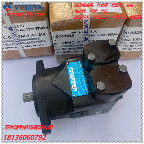 VELJAN维京叶片泵VT6B-B09-5R01-D4-03油泵双联泵VT6CY-005-1R02-B1