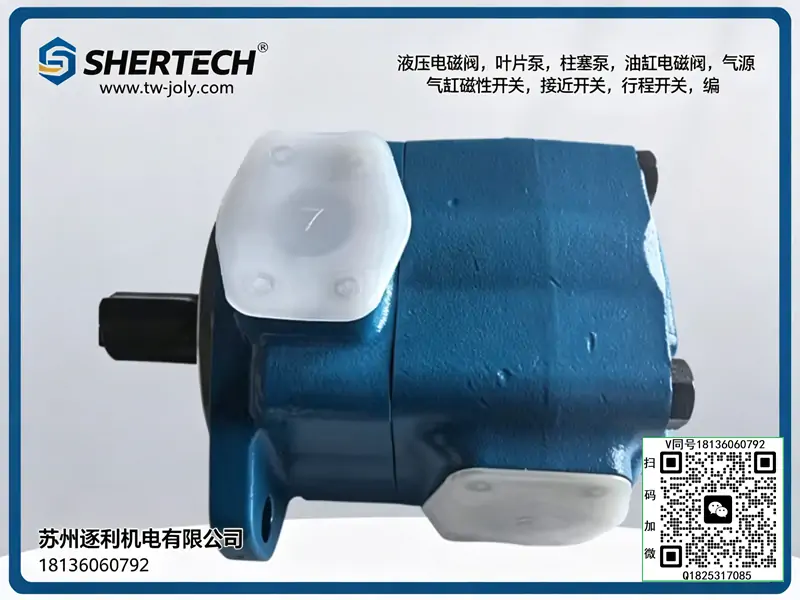 shertech叶片泵液压泵头F3-YBE-121-35VQ-B，油泵电机