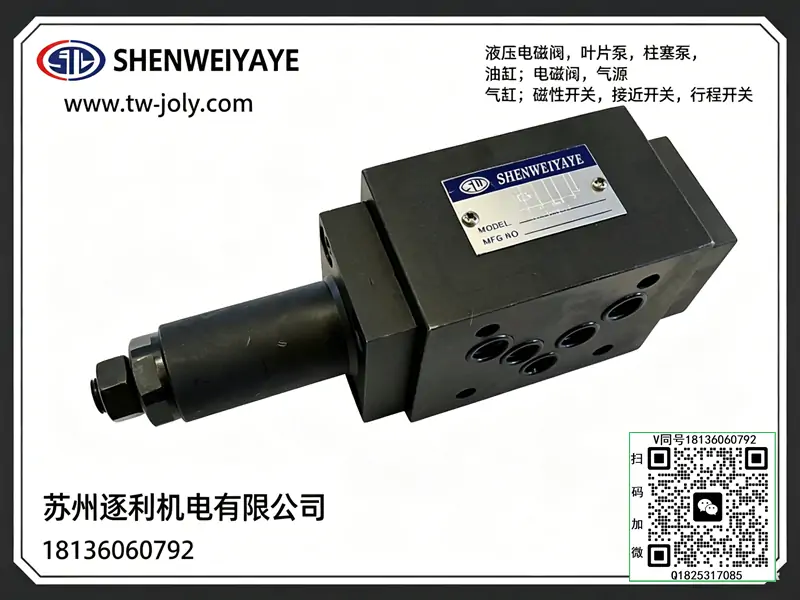 SHENWEIYEYA单向调速阀Q-F6D-P/2QA/QAE-F6/10D-A/F6/16D-BU/AU-B