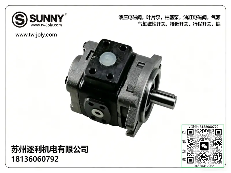 美国SUNNY海特克注塑机HG0/1/2-25/32/40/50/63/80-01R-VPC齿轮泵