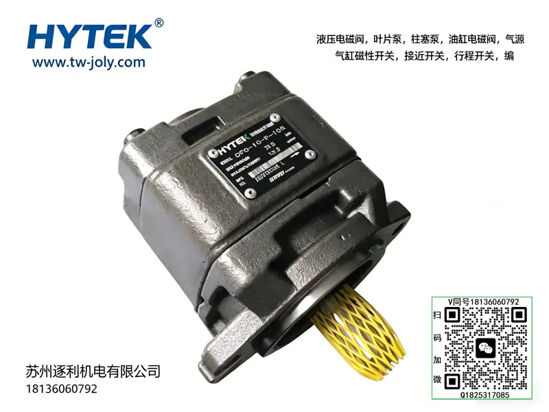 HYTEK海特克HG21-125-63/50/40/32/25-01R-VPC-D-36-1双联齿轮泵