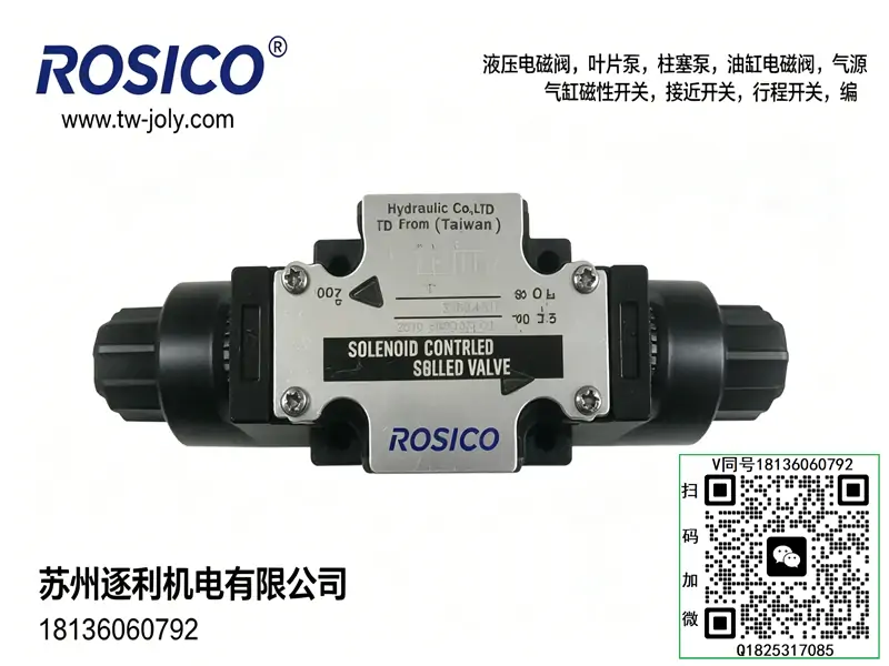 ROSICO电磁换向阀TW-G01-3C2/3C4/3C60/2D2-D24/A240-50