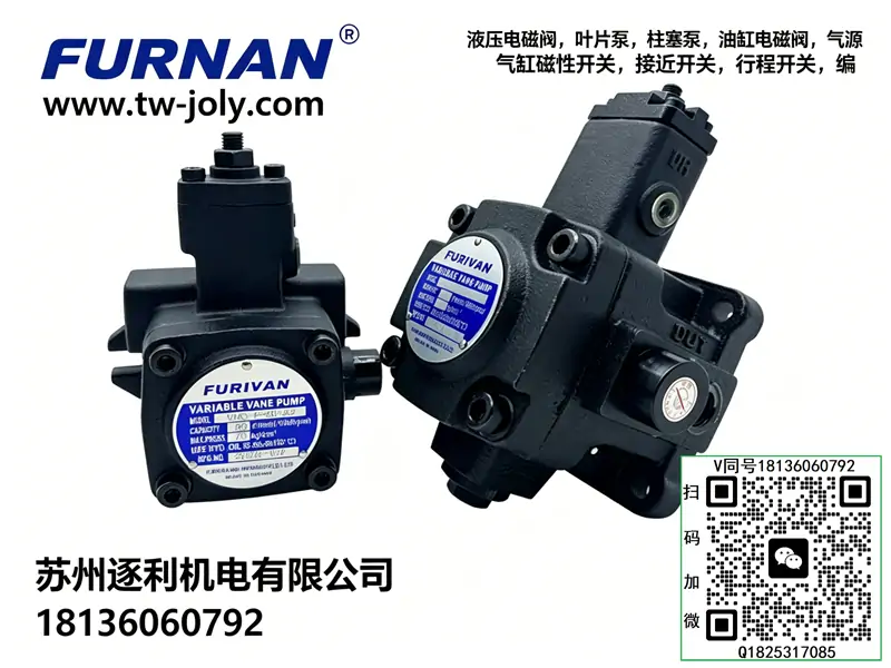 FURNAN福南VHO-F-20-A2叶片油泵VHI-F-30/40-A2/A3 VHO-F-12/15