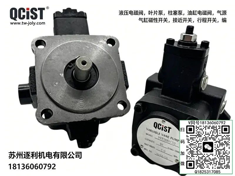 QCIST 1PV2V4-10/20RA1MC010A1 变量叶片泵 高低压双联液压油泵