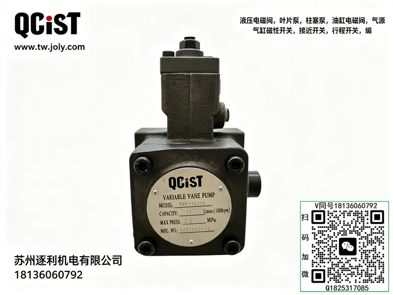 QCIST 液压 VVP15/35 大流量双联泵 液压站节能供油泵体