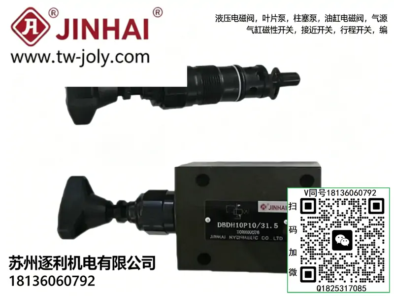 金海JINHAI单向节流阀DB10-1-50/10液压溢流阀DB20-1-50/31.5