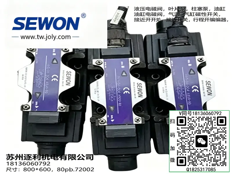 SEWON PV2R1-10 单联高压叶片泵 PV2R 双联子母泵低噪音液压站油泵