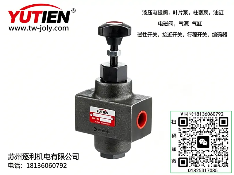 YUTIEN引导溢流阀RVT-04管式压力阀RVT-06液压阀 RVT-10